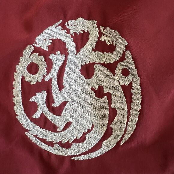 Game of Thrones Mother of Dragon Sleep Robe Women XL/2XL Red Daenerys Targaryen - Picture 10 of 13